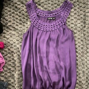 Purple Apt 9 tank top size M